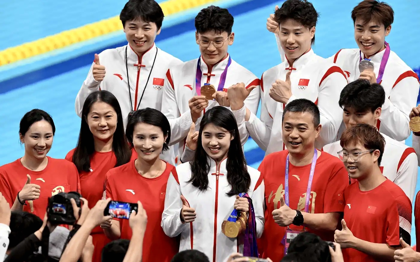 关于游泳赛事：中国游泳队再创辉煌，夺得多枚金牌的信息